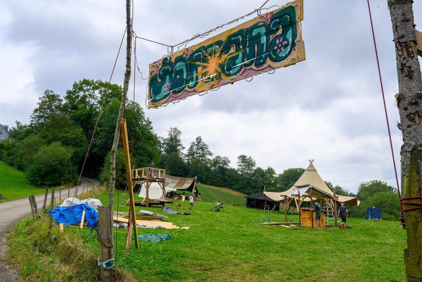 «Wir sind kein Konsum-Festival»: Beim «Jor Cana» soll man nicht nur Musik hören, sondern auch mit anpacken